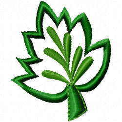 Leaves Embroidery Design 1